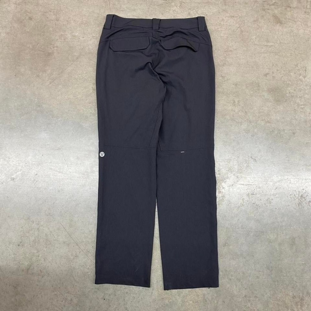 lululemon athletica Men's Black Straight-Leg Pants